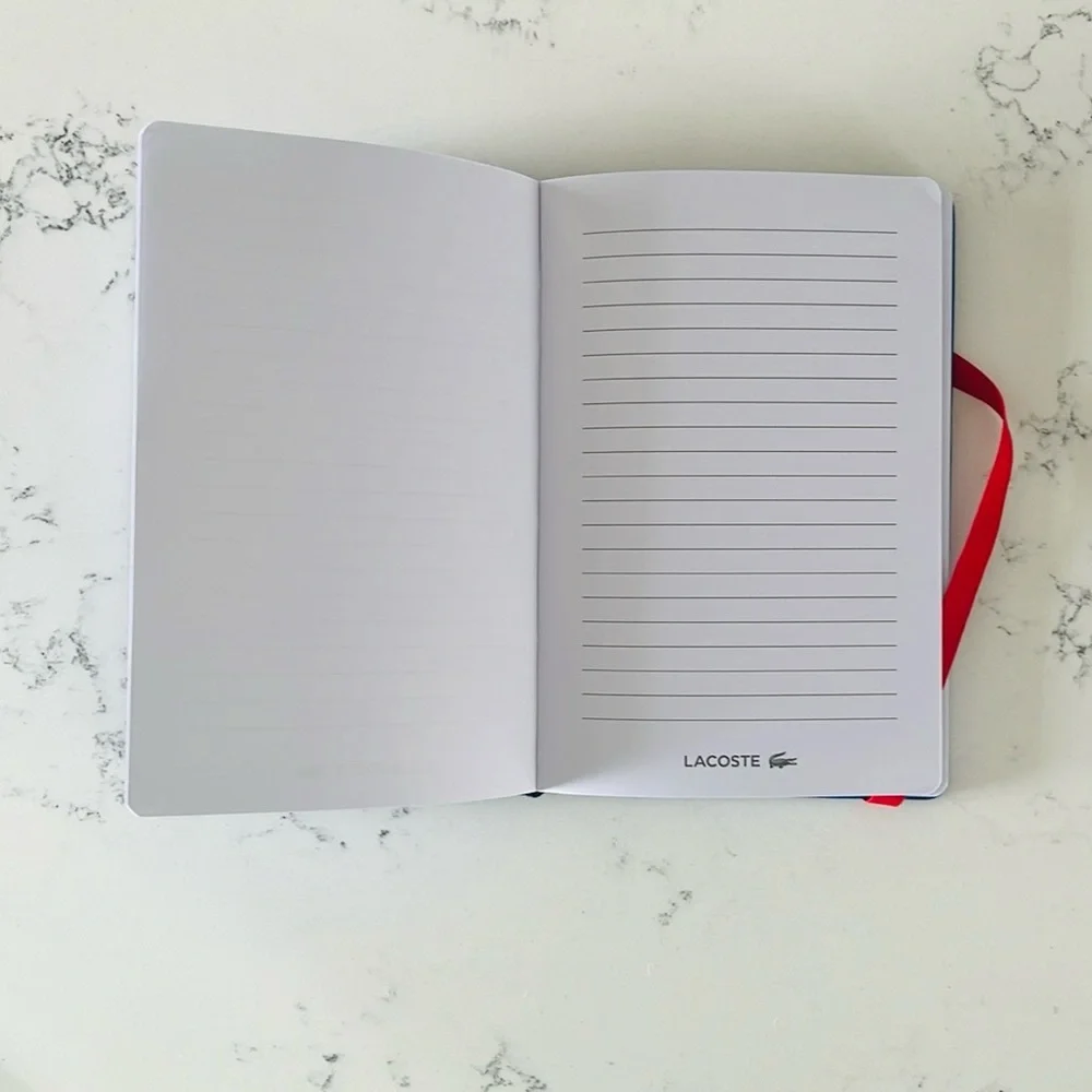 Lacoste Blue Hardcover-Journal-Notebook